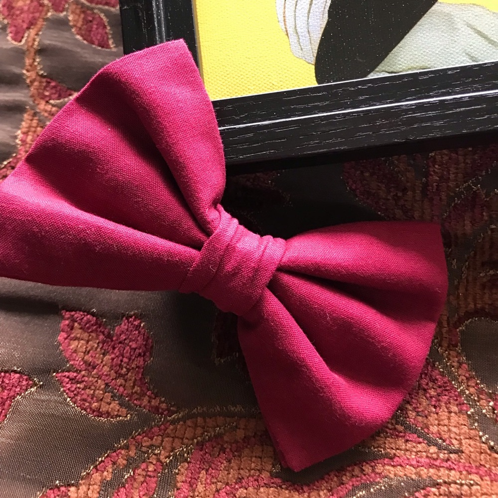 Bow tie Butterfly Red vintage
